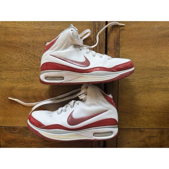 Nike Shoes - Vintage Y2K 2008 Nike Elite Basketball Shoes White Red Women’s 7.5 324831-103